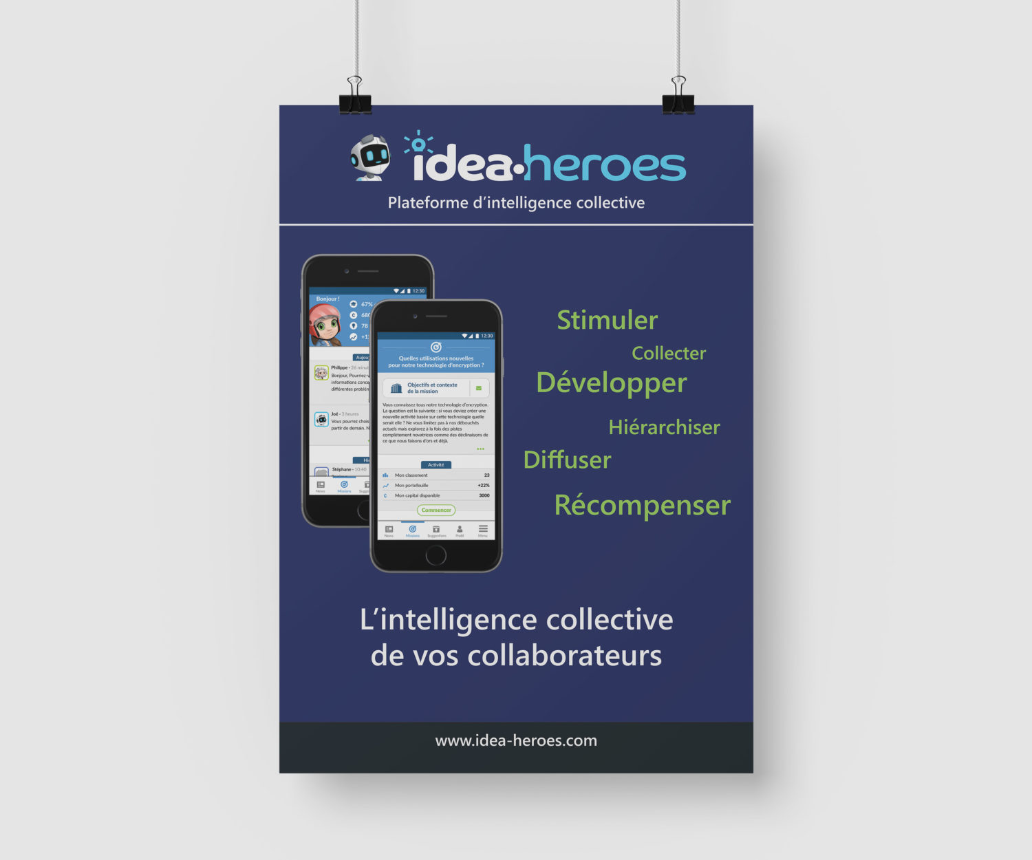 One roll-up for the app Idea Heroes