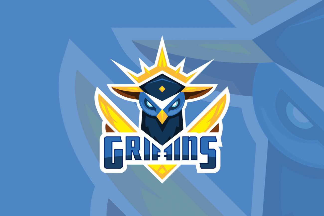 Logo and light background