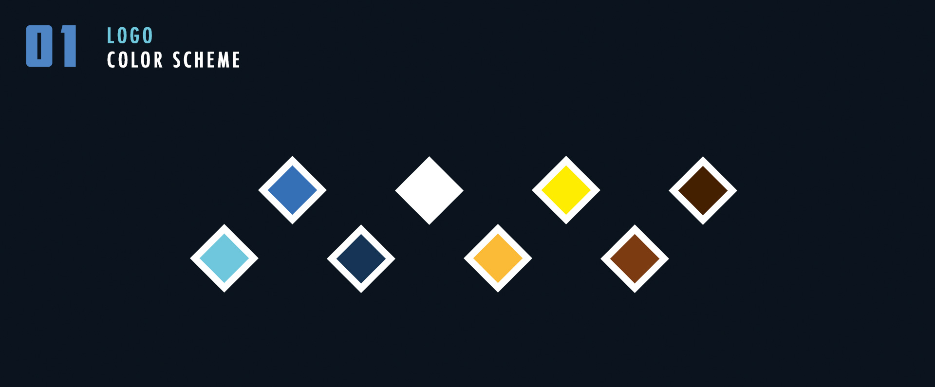 The colors of the logo